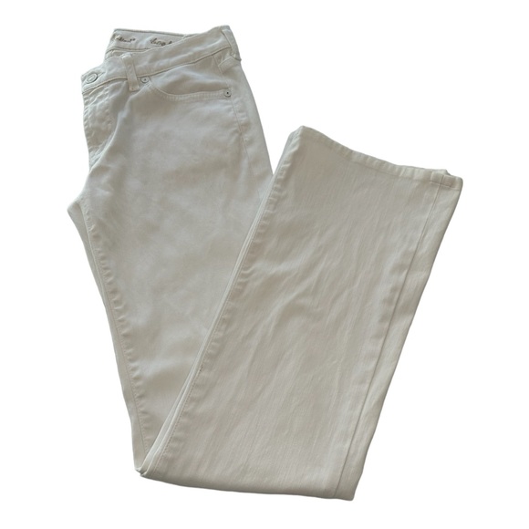7 For All Mankind White Bootcut Jeans Women’s Size 29 - Picture 2 of 11